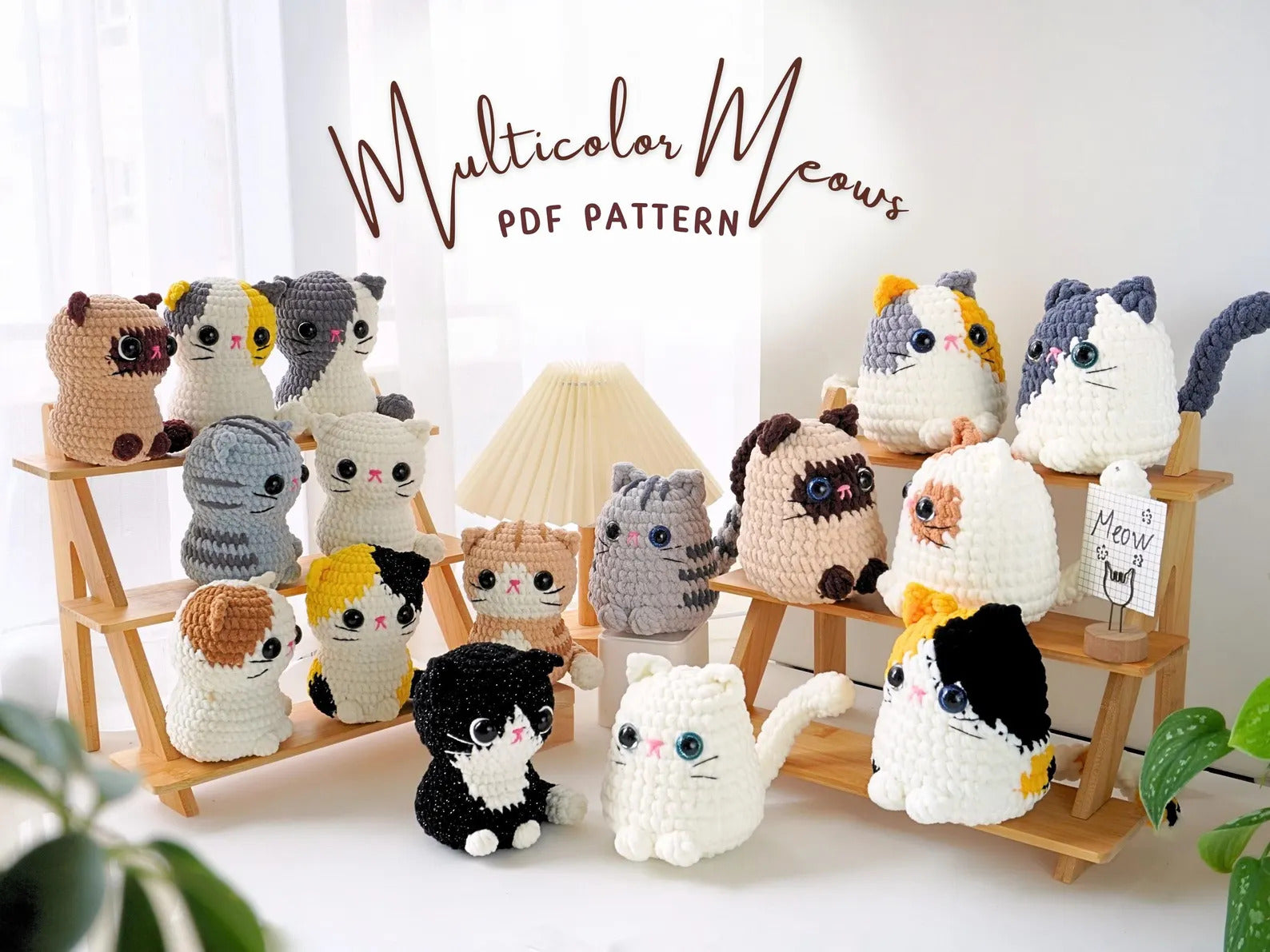 16in1 Chonky Cats Crochet Patterns