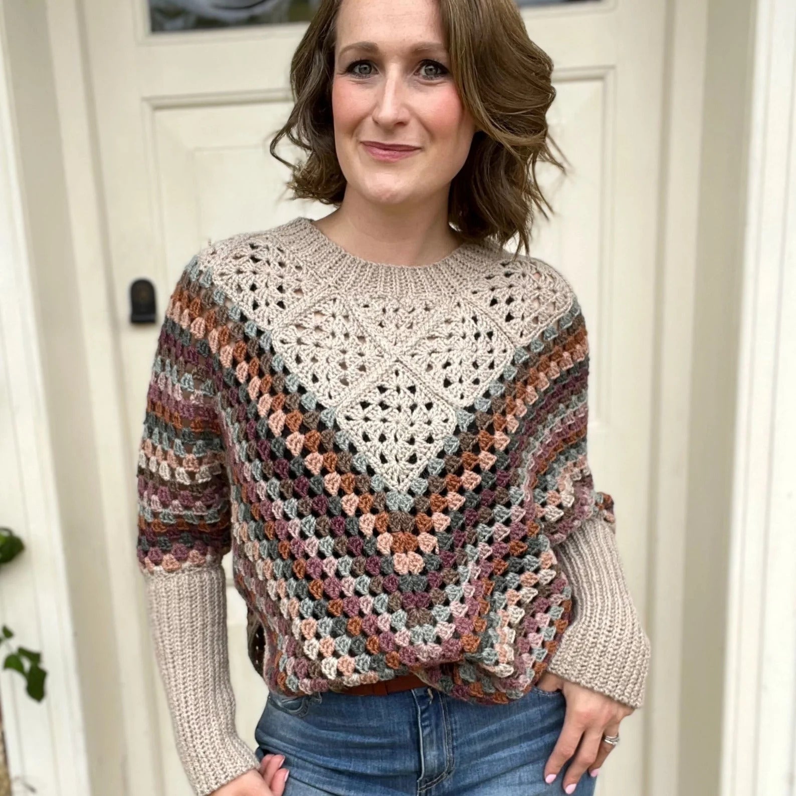 Beginner Crochet Poncho Pattern