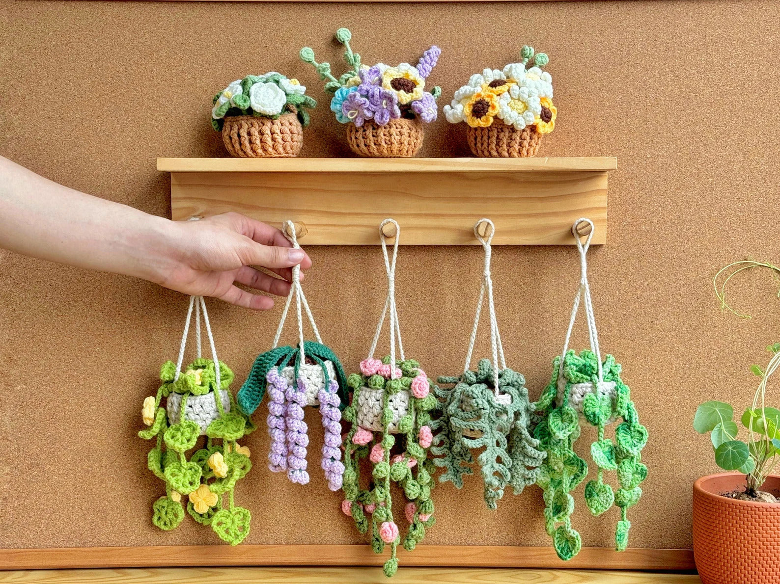 Hanging Plant Crochet Pattern