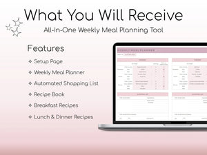 Weekly Meal Planner and Grocery List