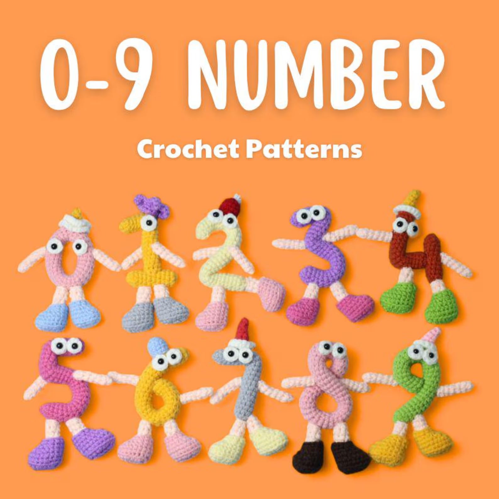 Alphabet & Number Crochet Pattern