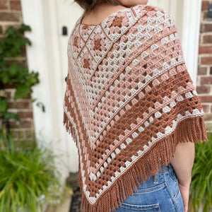 Beginner Crochet Poncho Pattern