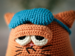 Sleepy Morning Cat Crochet Pattern