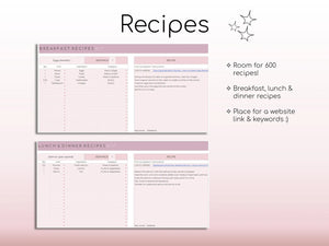 Weekly Meal Planner and Grocery List