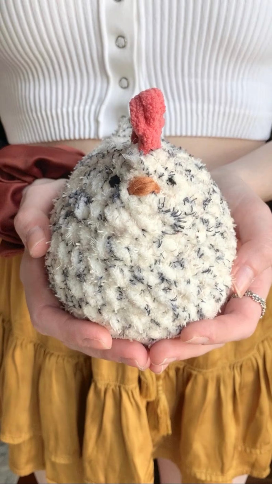 Mabel Chicken Crochet Pattern